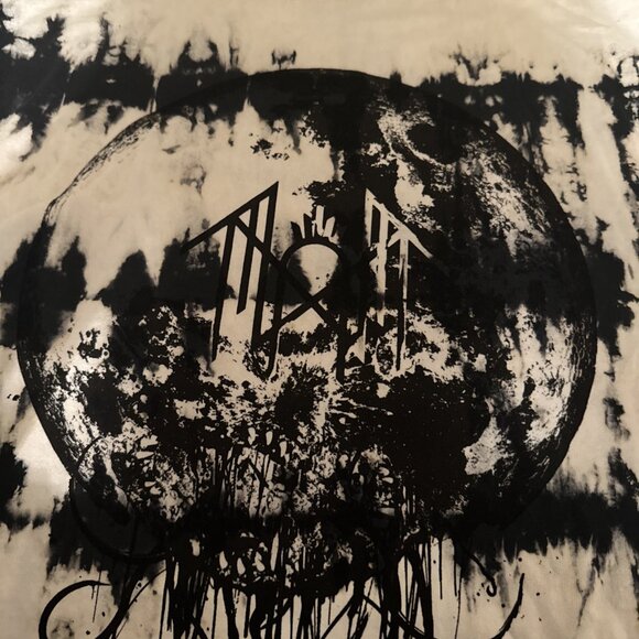 Sleep Token Back To Eden Tie-Dye Shirt Black White Tour Merch Band Tee Medium - Picture 7 of 9